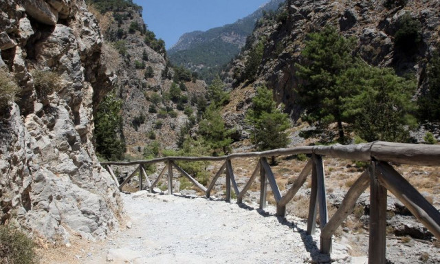 Χανιά: Κλειστό το φαράγγι της Σαμαριάς την Τρίτη λόγω καύσωνα