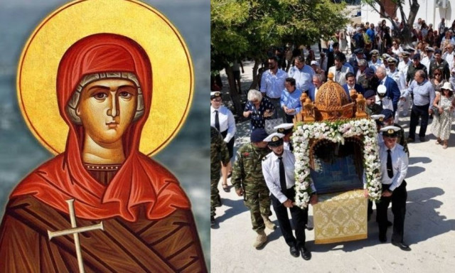 Αγία Μαρκέλλα: Πλήθος πιστών στο ιστορικό προσκύνημα της Βολισσού Χίου - Βίντεο