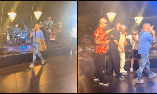 Ο ΛΕΞ και η αφρόκρεμα του hip hop ράπαραν σε γάμο και το TikTok ξεσάλωσε: «Που έγινε αυτό το έπος;»