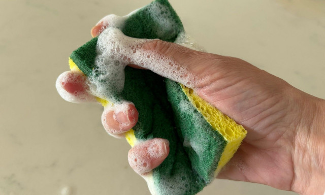 Κάθε πότε πρέπει να αλλάζουμε το σφουγγάρι της κουζίνας - Πολύ συχνότερα από όσο πιστεύουμε