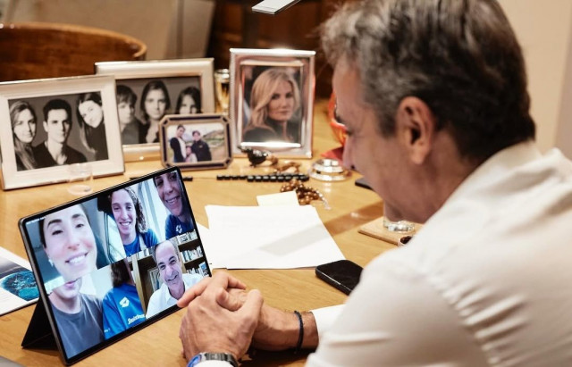 Κυριάκος Μητσοτάκης στην Εθνική Πόλο Γυναικών: «Σας ευχαριστούμε για όλα»