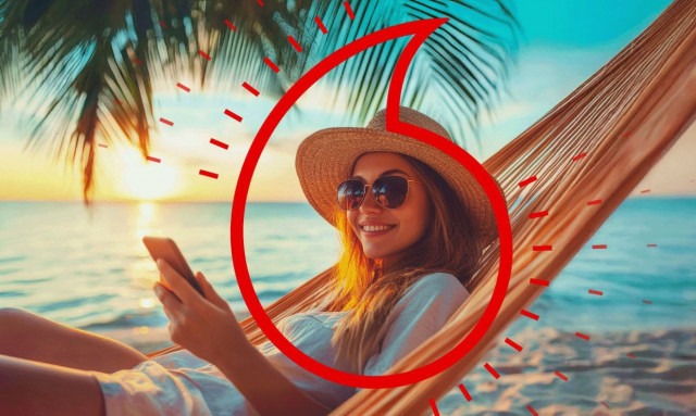 Απεριόριστα data από τη Vodafone για διακοπές χωρίς έγνοιες