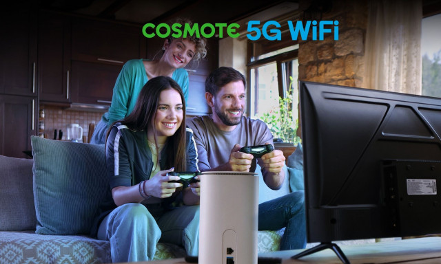 COSMOTE 5G WiFi: γρήγορο και αξιόπιστο ίντερνετ για το σπίτι και την επιχείρηση