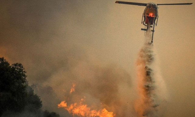 Πυρκαγιά στο Νεστόριο Καστοριάς