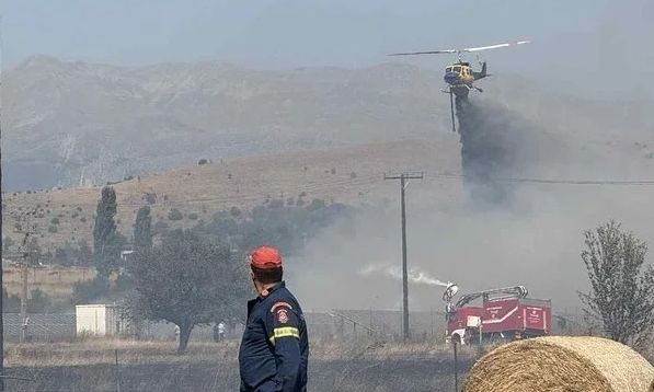 Φωτιά στην Πεδινή Ιωαννίνων: Μια ανάσα από σπίτια και επιχειρήσεις