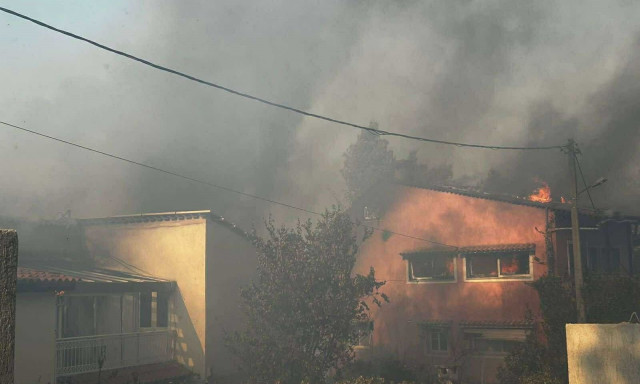 Σε επιφυλακή η Αστυνομία μετά τη φωτιά στο Κρυονέρι - Φόβοι για πλιάτσικο