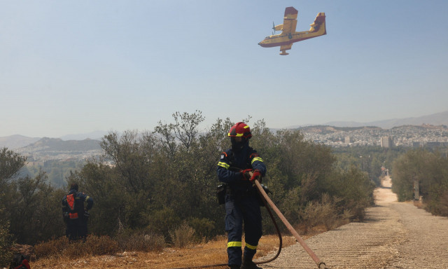 Φωτιά στον Υμηττό: Είχε εντοπιστεί μπουκάλι με βενζίνη