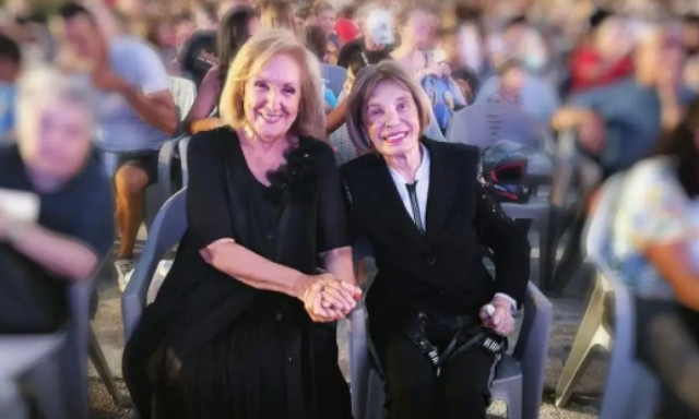 Ρίκα Διαλυνά: Η πρώτη έξοδος μετά τον σοβαρό τραυματισμό της