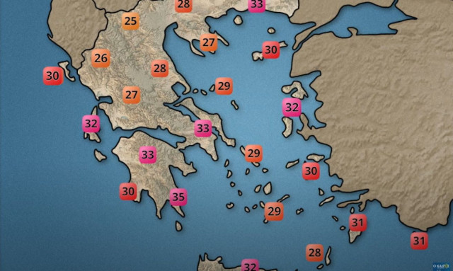 Καιρός: Πώς θα πάει το πρώτο Σαββατοκύριακο του Αυγούστου - Πού εμφανίζονται πολυτοπικές καταιγίδες