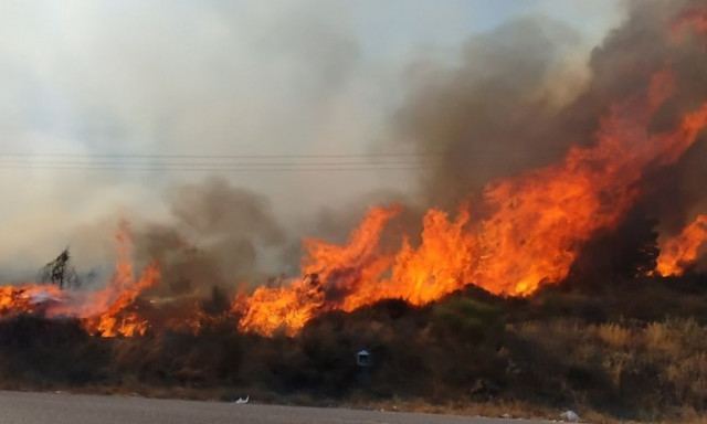 Φωτιά τώρα στην Αιτωλοακαρνανία – Σηκώθηκαν και εναέρια μέσα