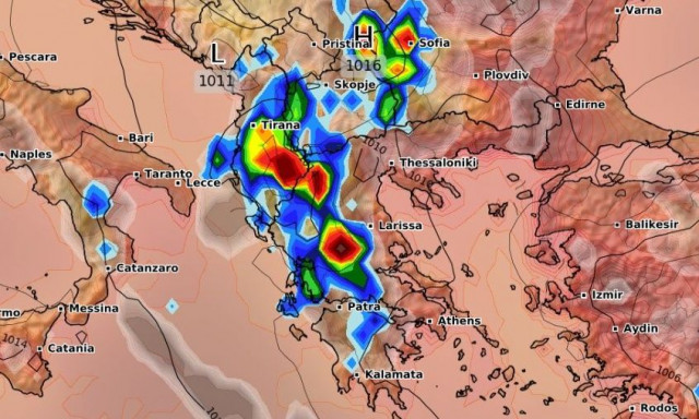 Καιρός: Άσχημα νέα από το GFS - Το δύσκολο 48ώρο που έρχεται σύμφωνα με τους Αμερικανούς