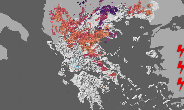 Καιρική ανατροπή δείχνει το GFS - Πρόγνωση για μπόρες και καταιγίδες από τους Αμερικανούς