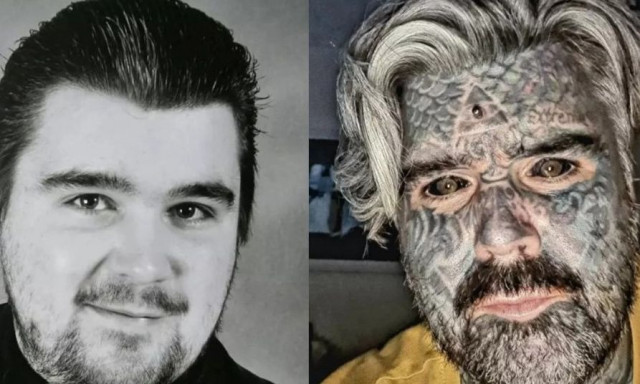 Ο Βρετανός με τα περισσότερα τατουάζ απορρίπτεται από την τεχνολογία