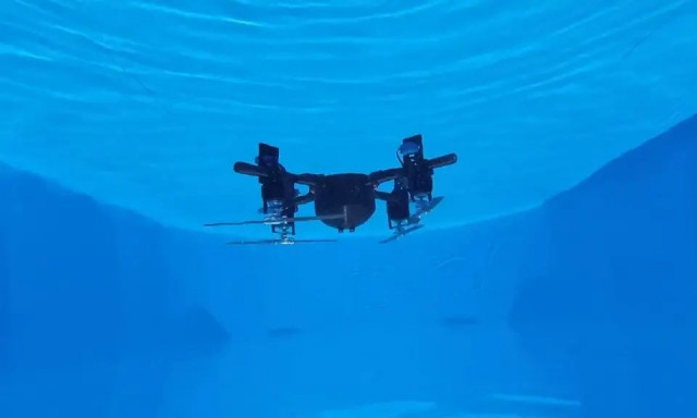 Φοιτητές μηχανικής κατασκευάζουν εντυπωσιακό drone που μεταβαίνει από τον ουρανό στο νερό