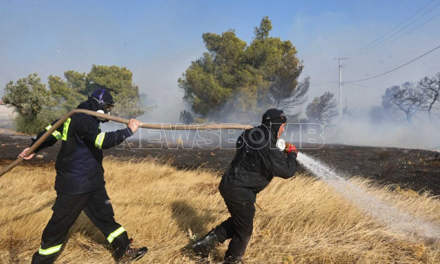 Χαλκιδική: Πολύ υψηλός κίνδυνος πυρκαγιάς και απαγόρευση κυκλοφορίας και την Κυριακή