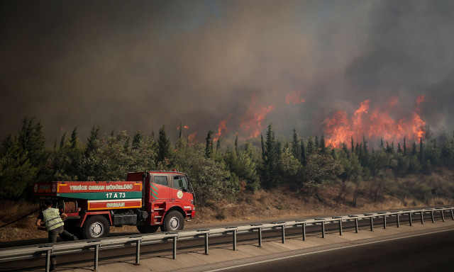 Σε Εύβοια και Σποράδες έφτασε ο καπνός από τις φωτιές στην Τουρκία – Δείτε χάρτη
