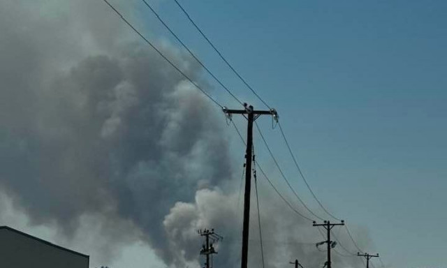 Φωτιά στα Σταμνά Αιτωλοακαρνανίας - 112 για εκκένωση προς Μεσολόγγι