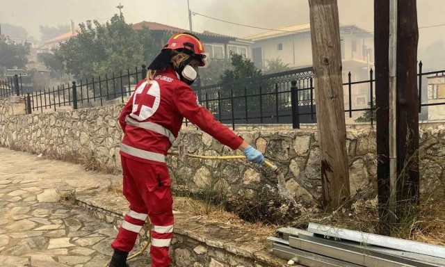 Ελληνικός Ερυθρός Σταυρός: Εθελοντές Σαμαρείτες – Διασώστες επιχειρούν στη Ζάκυνθο