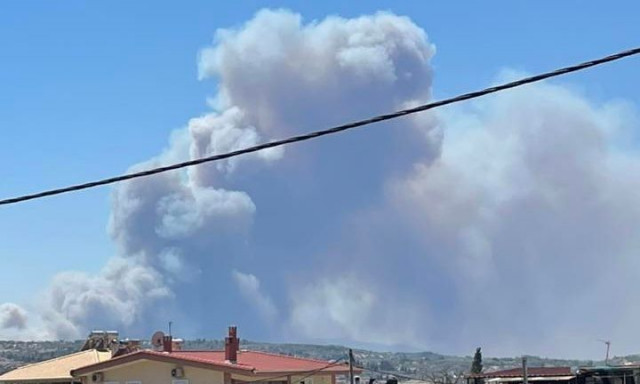 Φωτιά στα Φλογεραίικα Αχαΐας: Μήνυμα του 112 για εκκένωση προς ΒΙΠΕ Πάτρας