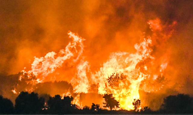 Ανεξέλεγκτη φωτιά στην Αχαΐα: «Τρομακτική προμηνύεται η αποψινή νύχτα», λέει Περιφερειακός Σύμβουλος