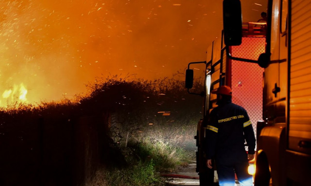 Φωτιά στην Αιτωλοακαρνανία: Στην περιοχή Παλιάμπελα Βόνιτσας η πυρκαγιά – Ήχησε το 112