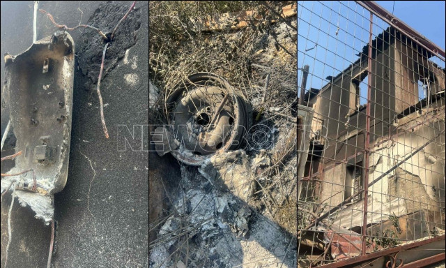 Φωτιά στην Πάτρα: «Κάηκε το σπίτι μου, ευτυχώς πρόλαβα πήρα τη γυναίκα μου και έφυγα»