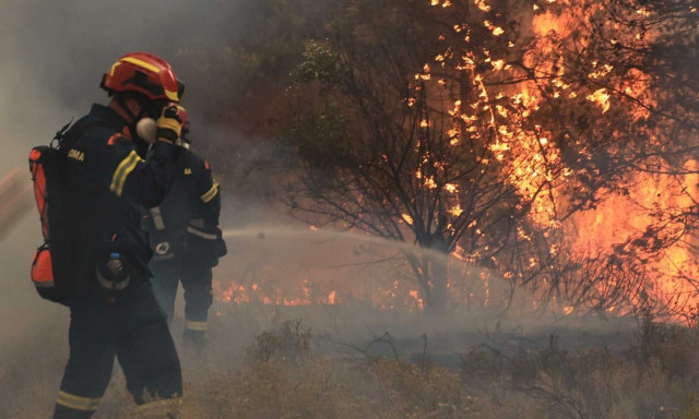 Φωτιά στα Μέγαρα: «Έχει σχεδόν σβήσει, υπάρχουν μόνο μικροεστίες», λέει ο δήμαρχος