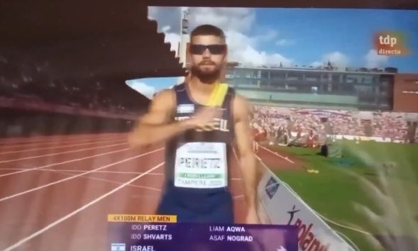 Σάλος στο Ευρωπαϊκό Στίβου Κ20: Ισραηλινός σπρίντερ έκανε την κίνηση αποκεφαλισμού - Δείτε βίντεο