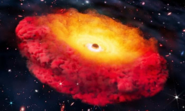 To James Webb ίσως εντόπισε την πρώτη μαύρη τρύπα του Σύμπαντος