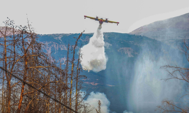 Φωτιά στη Χίο: Ο χάρτης του Copernicus με το αποκαρδιωτικό μέγεθος της καταστροφής - Εικόνα