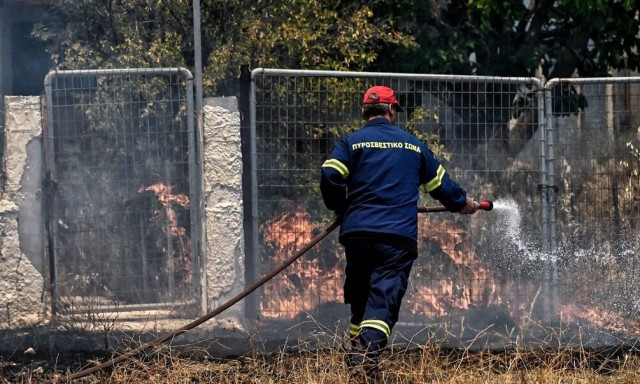 Φωτιά στην Αργολίδα: Σε κρίσιμη κατάσταση πυροσβέστης που έπεσε στα βράχια