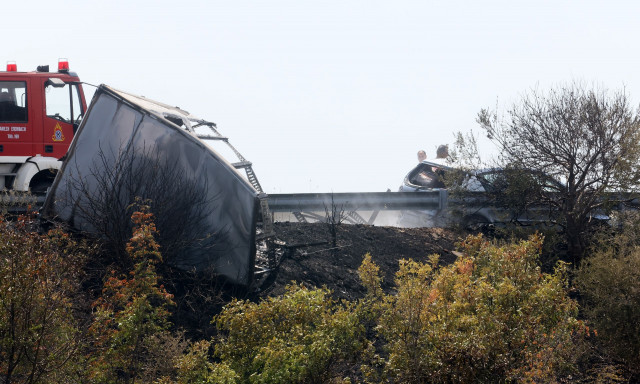 Εγνατία Οδός: Απανθρακώθηκαν ζωντανοί οι 3 νεκροί στο φρικτό δυστύχημα - Τι δείχνει η ιατροδικαστική