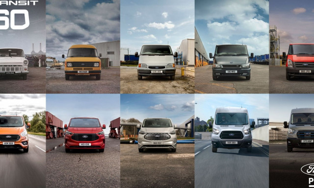 Ford: Τα 60 χρόνια του Transit σε αριθμούς (Video)