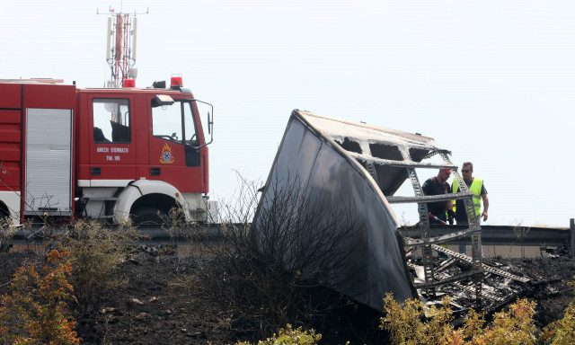 Εγνατία Οδός: Προφυλακίστηκε ο Βούλγαρος οδηγός του φορτηγού για το φονικό τροχαίο