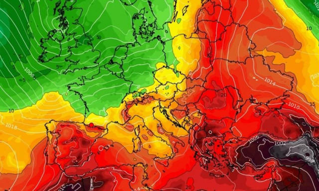 Καιρός: Ανατροπή από το GFS για τον καύσωνα - Τι προβλέπουν οι Αμερικανοί για τις επόμενες ημέρες