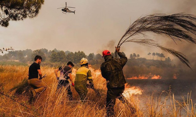 Πορτογαλία: Πυροσβέστης έπεσε στο καθήκον στις μεγάλες πυρκαγιές