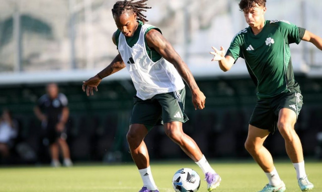 Πρώτη προπόνηση του Ρενάτο Σάντσες με τον Παναθηναϊκό στη Λεωφόρο