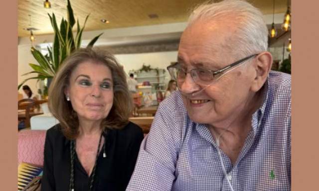 Δημήτρης Κωνσταντάρας: Η τελευταία ανάρτησή του - Βόλτα με τη σύζυγό του Βίκη στη Γλυφάδα