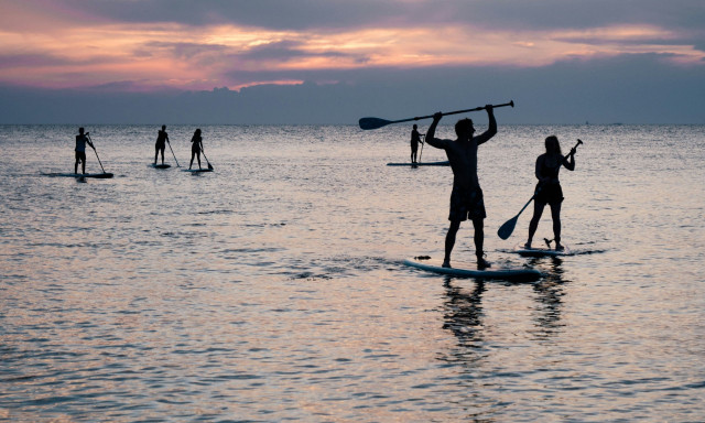 Χαλκιδική: Διάσωση τριών Γάλλων τουριστών που έκαναν SUP