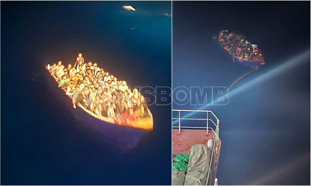 Αποκλειστικό: Ελληνικό φορτηγό πλοίο διασώζει τώρα μετανάστες στη νότια Αδριατική