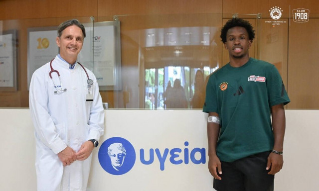 Παναθηναϊκός AKTOR: Πέρασε από ιατρικές εξετάσεις ο Σορτς