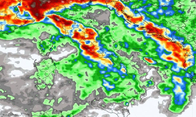 Καιρός: Βαθύ χαμηλό στην Ευρώπη φέρνει καταιγίδες - Χαλάζι και πλημμύρες στα Βαλκάνια και Ελλάδα