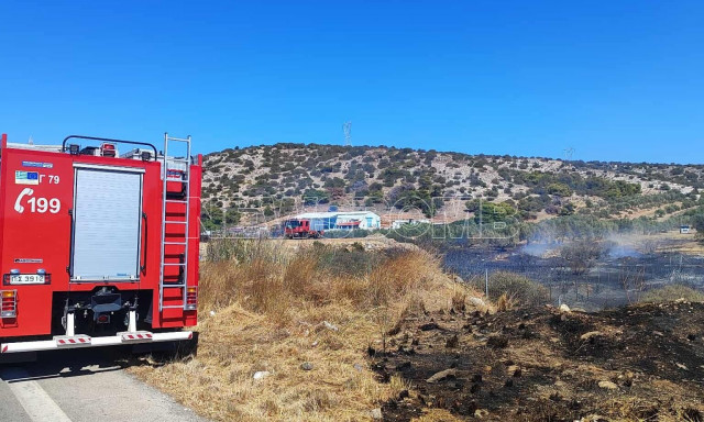 Οριοθετήθηκε η φωτιά στην Κερατέα