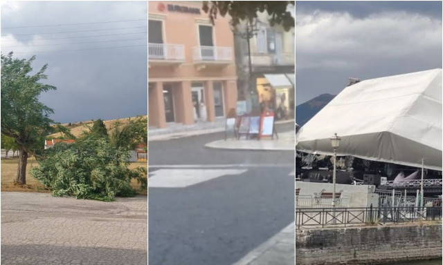 Καταιγίδες και θυελλώδεις άνεμοι στη Δυτική Ελλάδα: Προβλήματα σε Κοζάνη, Ιωάννινα και Κέρκυρα
