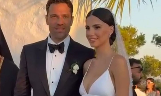 Κωνσταντίνος Αργυρός - Αλεξάνδρα Νίκα: Στη Μύκονο για τη βάφτιση του γιου τους