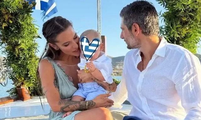 Εριέττα Κούρκουλου Λάτση: Βάφτισε τον γιο της - Τα έσοδα θα στηρίξουν ανθρωπιστική βοήθεια στη Γάζα