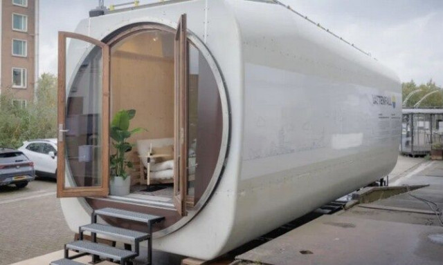 Η δεύτερη «ζωή» των ανεμογεννητριών: Γίνονται... σπίτια!