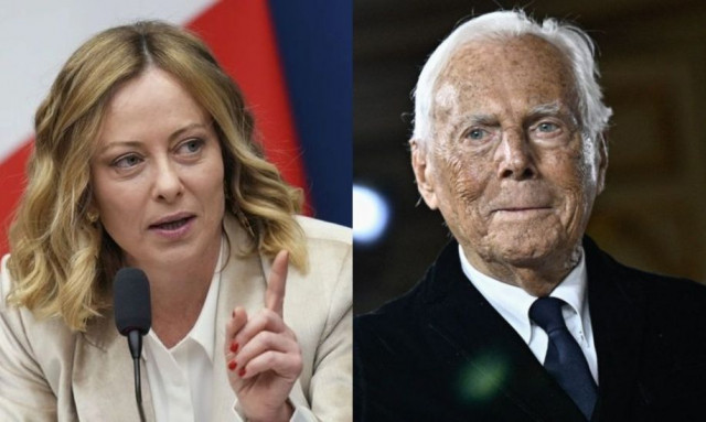 Τζόρτζιο Αρμάνι: Η Τζόρτζια Μελόνι αποτίει φόρο τιμής στον θρυλικό Ιταλό σχεδιαστή