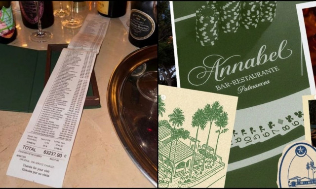 Μυστήριο με απόδειξη 63.000 ευρώ σε εστιατόριο στην Μαγιόρκα