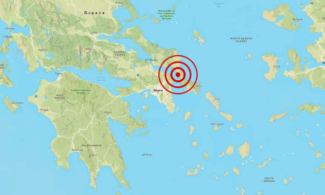 Ισχυρός σεισμός στα Νέα Στύρα – Πόσο τον κατέγραψε το Αμερικάνικο USGS